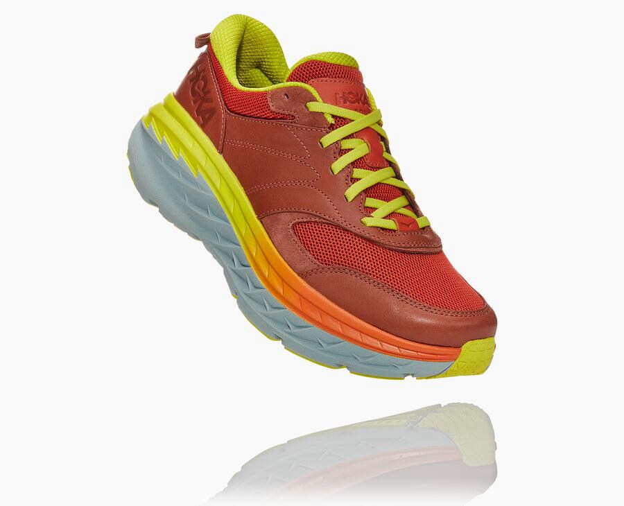 Hoka One One Tenisky Damske Červené - Bondi L - 08673-XKSG